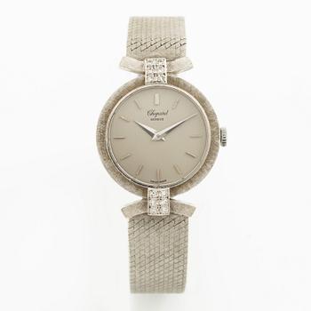 Chopard, wristwatch, 18K white gold, 24.5 mm.