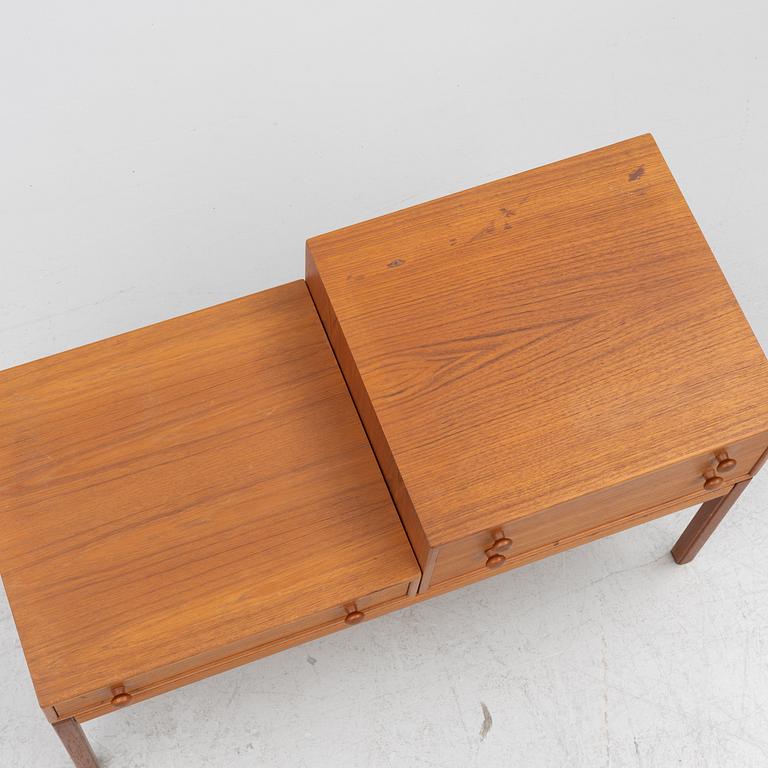 Sven Engström & Gunnar Myrstrand, small sideboard, "Casino", Bra Bohag, Tingströms, Sweden, 1960s.