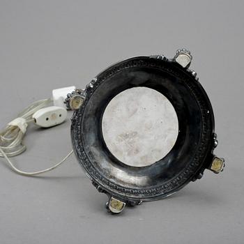 LAMPFOT, silver, Gustaf Möllenborg.