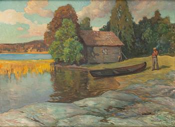 Väinö Hämäläinen, oil on canvas, signed and dated 1929.