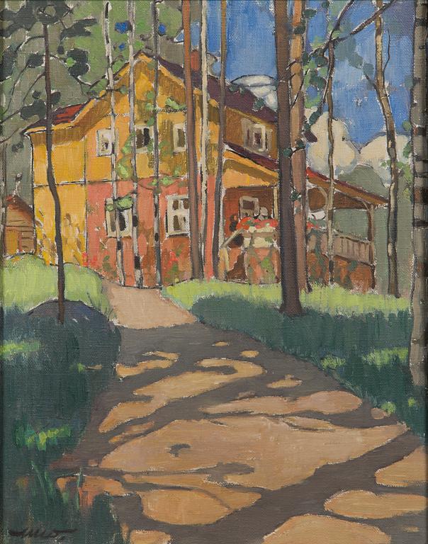 Martta Wendelin, Farmhouse view.