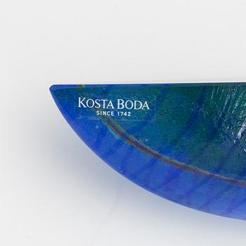 Bertil Vallien, a glass sculpture from Kosta Atelier, Sweden, signed 13/1000.