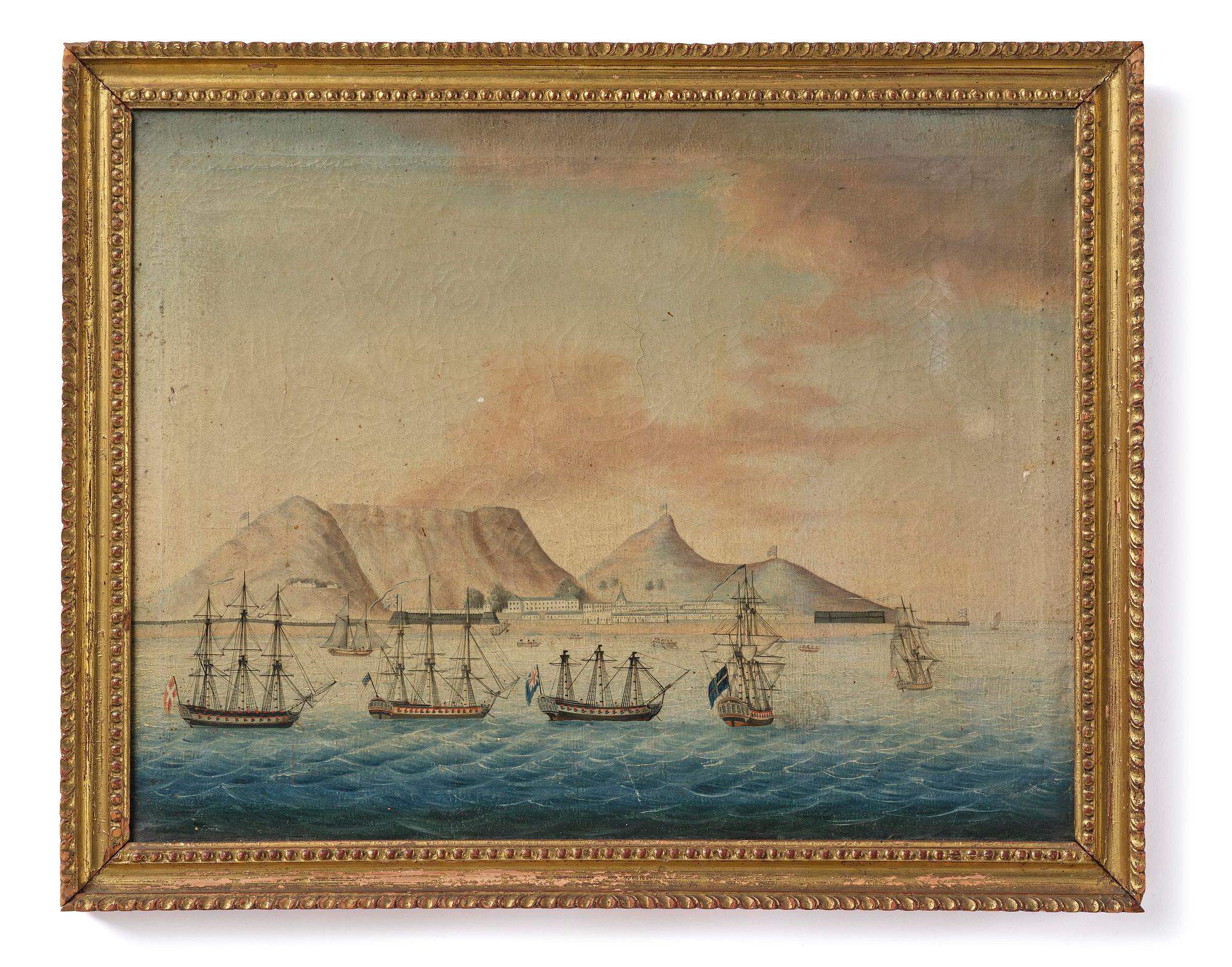 "Table Mountain", Kina, omkring 1800.