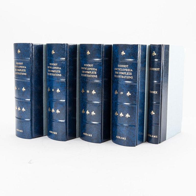 Denis Diderot, 'Diderot Encyclopedia: The Complete Illustrations 1762-1777', 5 vol in slipcase, Abrams New York 1978.