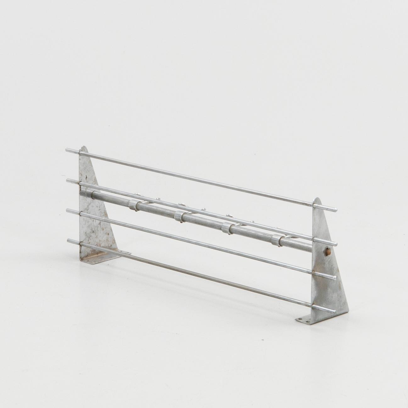Mogens Mogensen, Hat rack, chrome-plated metal, second half of the 20th century for Albin Karlsson's Metal Factory, Eskilstuna.