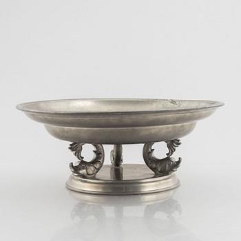 Svenskt Tenn, a pewter bowl, Stockholm 1928.