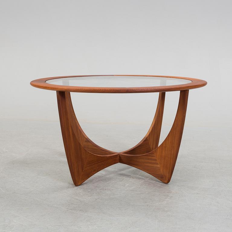 A 20th century teak and glass G-plan ' Astro' table.