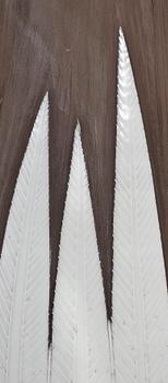 GOLVVAS, stengods, "Paprika" nr 1080, Anna-Lisa Thomson, Upsala Ekeby, 1951-69.