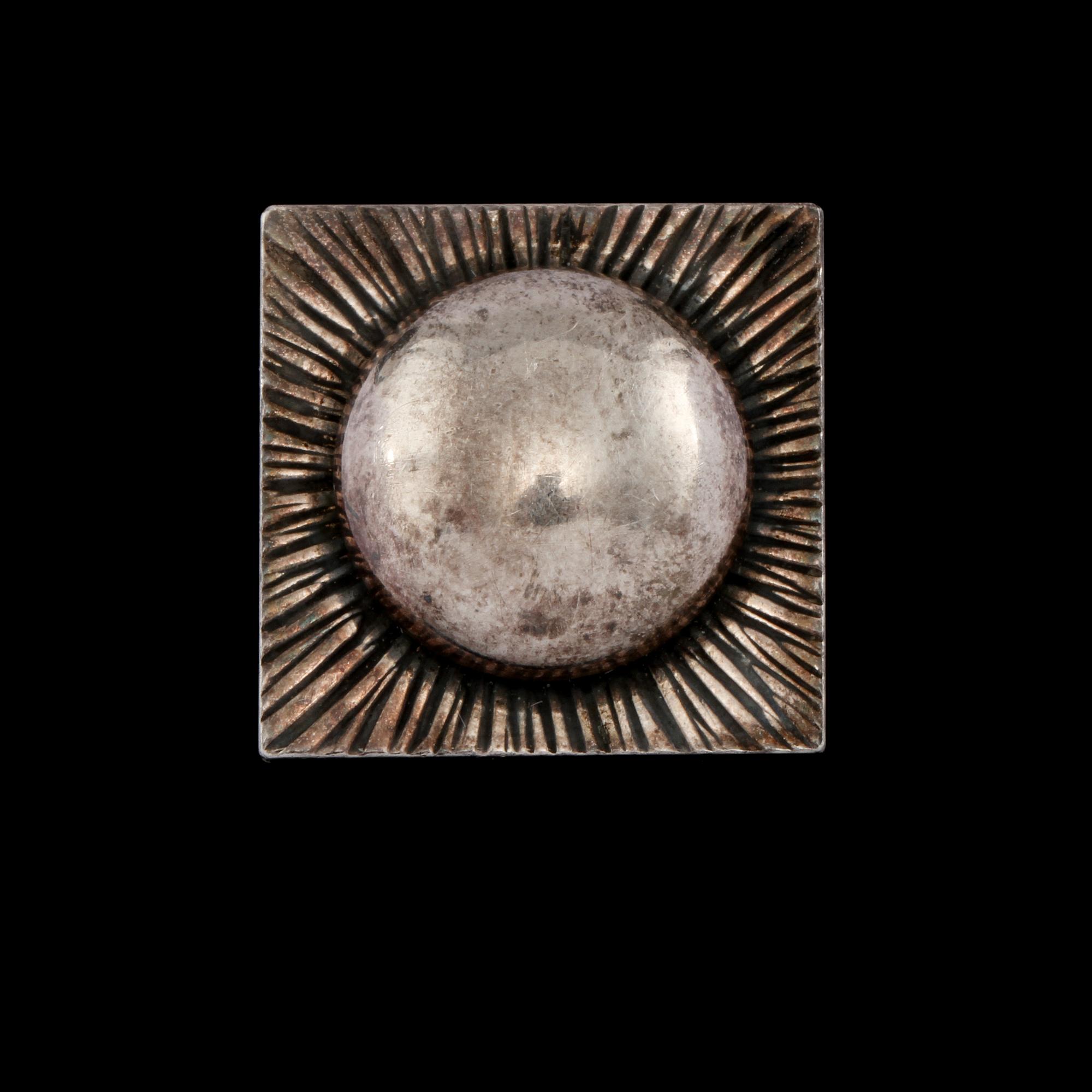 RING, sterlingsilver, Elis Kauppi, Kupittaan Kulta, Turku, Finland, 1970. Vikt 10 g.