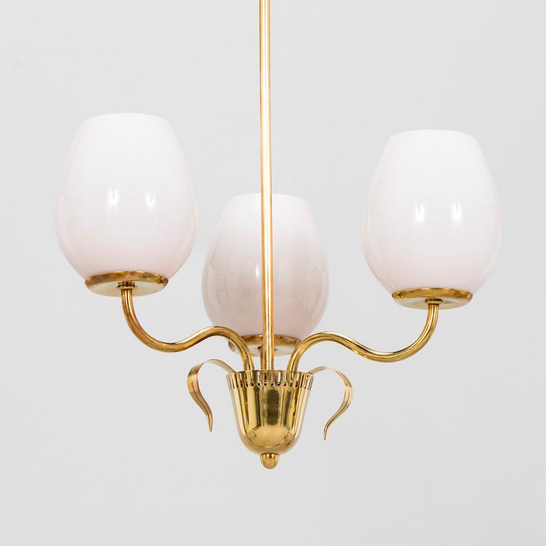 Taklampa, modell 51163, Idman, Finland, 1900-talets mitt.