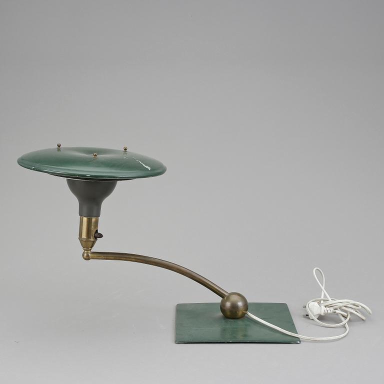 BORDSLAMPA, art déco, 1900-talets andra kvartal, troligen USA.