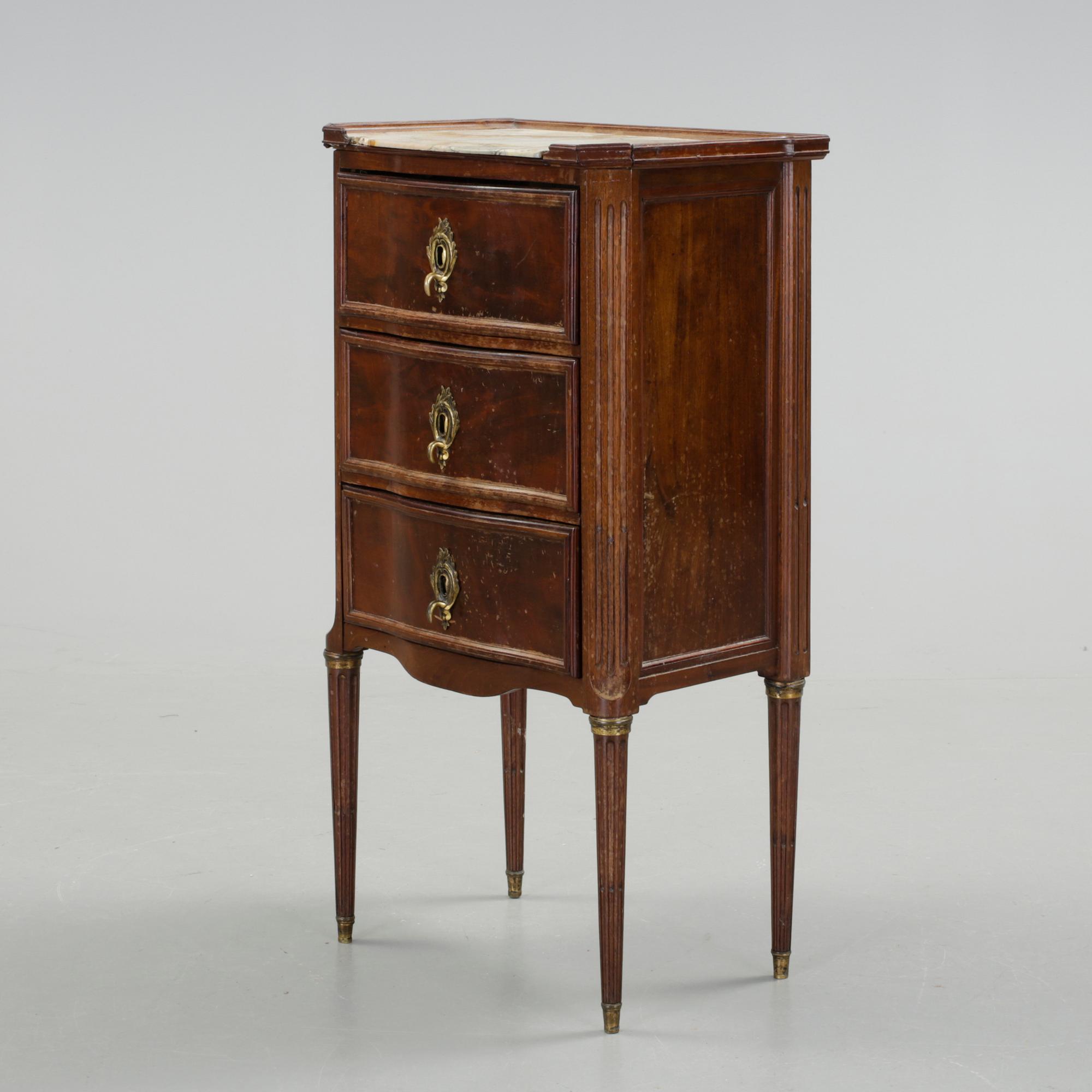 BYRÅ, rokokostil, 1800-tal.