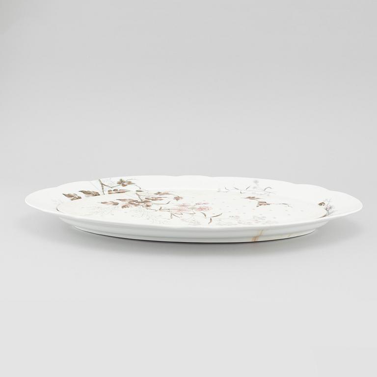 98 pieces of earthenware tableware from Rörstrand, model "Risa", produced between 1888- 1908.