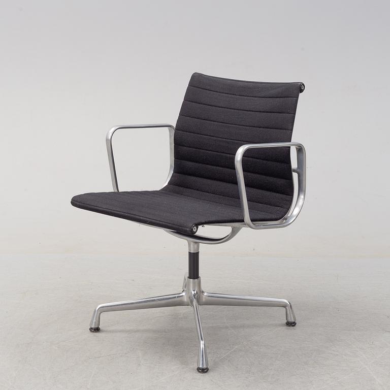 CHARLES & RAY EAMES, karmstol, "Aluminium group", modellnummer 938-147, Vitra, 1900-talets andra hälft.