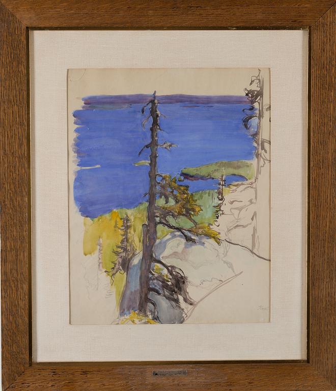 EERO JÄRNEFELT, VIEW FROM KOLI.