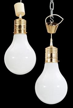 TAKLAMPA, 2st, 1960/70-tal. Höjd ca40cm.