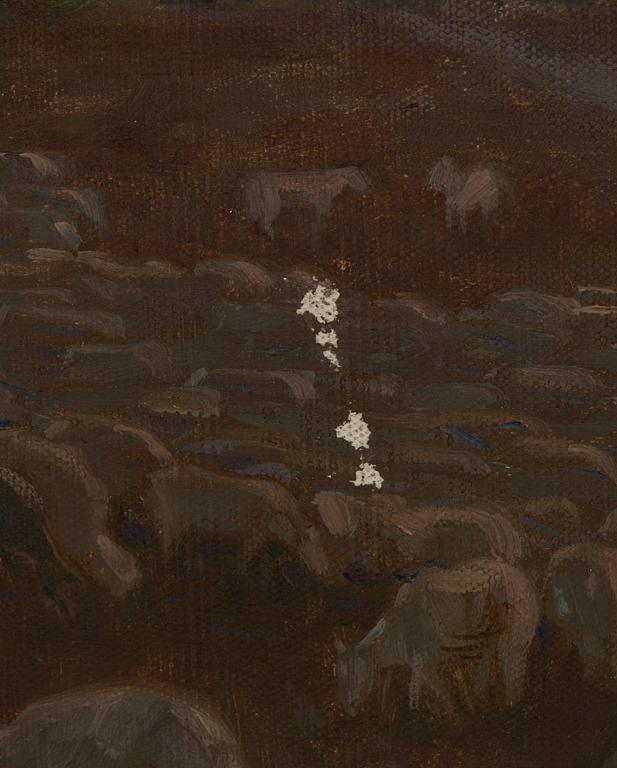 Valdemar Nyström, Pastoraalimaisema (Aihe Ciaggiasta Lombardiassa).