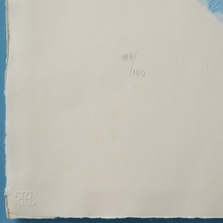 Lucio Fontana, "Nudo Azzurro".