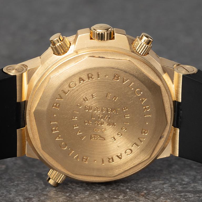 Bulgari, Diagono Scuba, GMT, ca 2004.