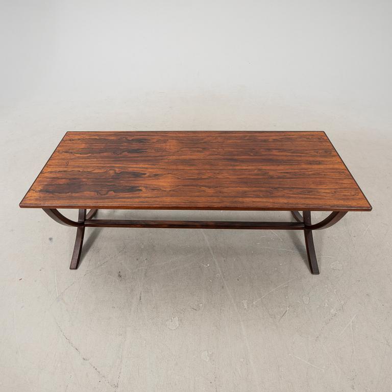 A Danish 1950/60s jacaranda coffee table.
