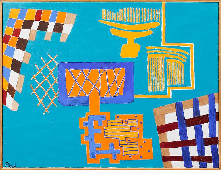 ANTHONY LEVETT PRINCEP, olja på duk, signerad.