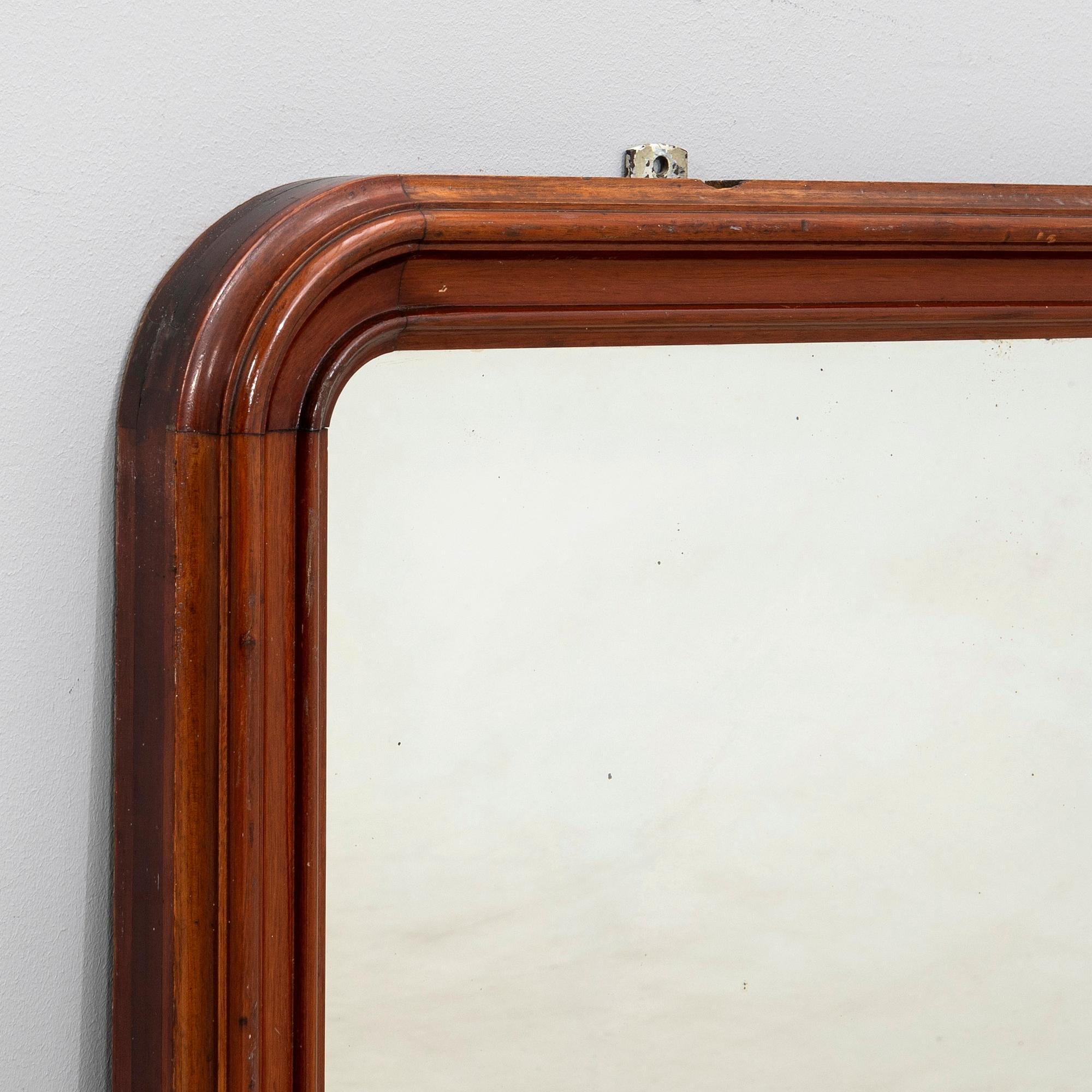 Ship's mirror from HMS Svea (1885-1941).