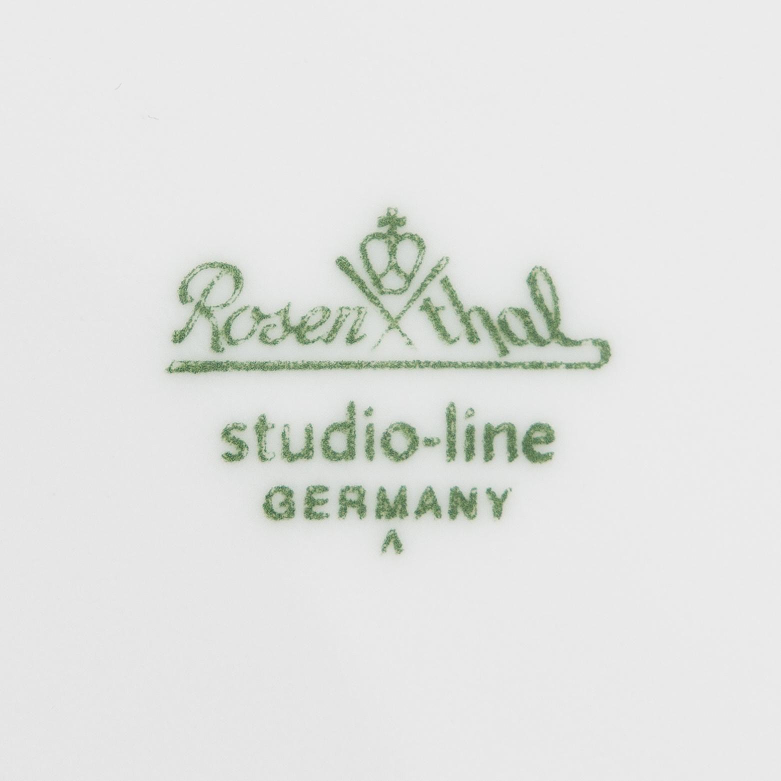 Servis 51 dlr Rosenthal Studio Line, porslin 1970/80-tal.