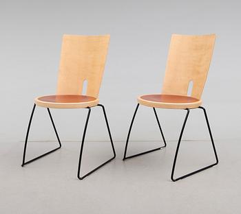 STOLAR, 1 par, "Oblado", Åhus Station, Börje Lindau, 1900-talets andra hälft.