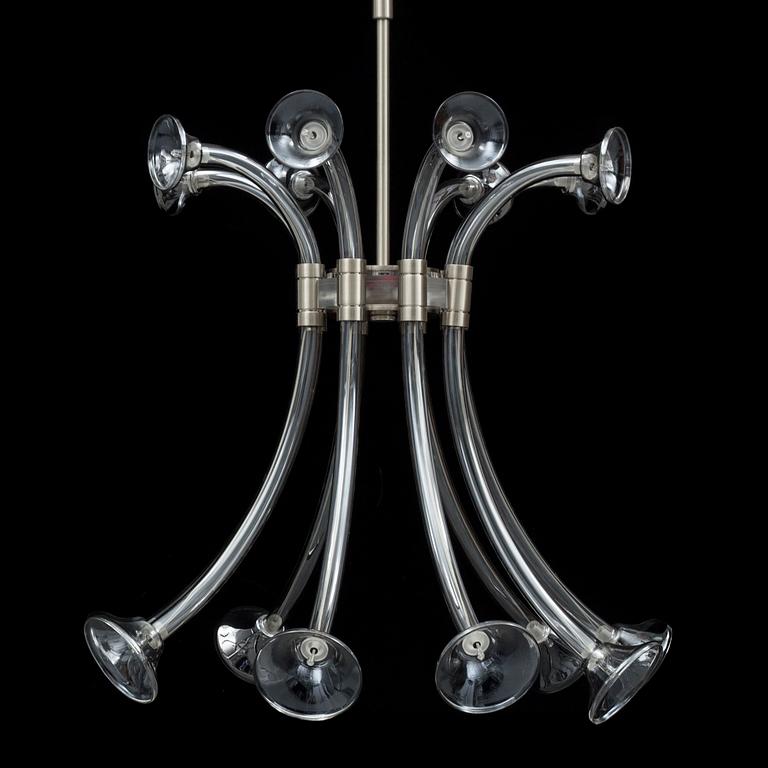 A 21st century ceiling light by tector, Italy.