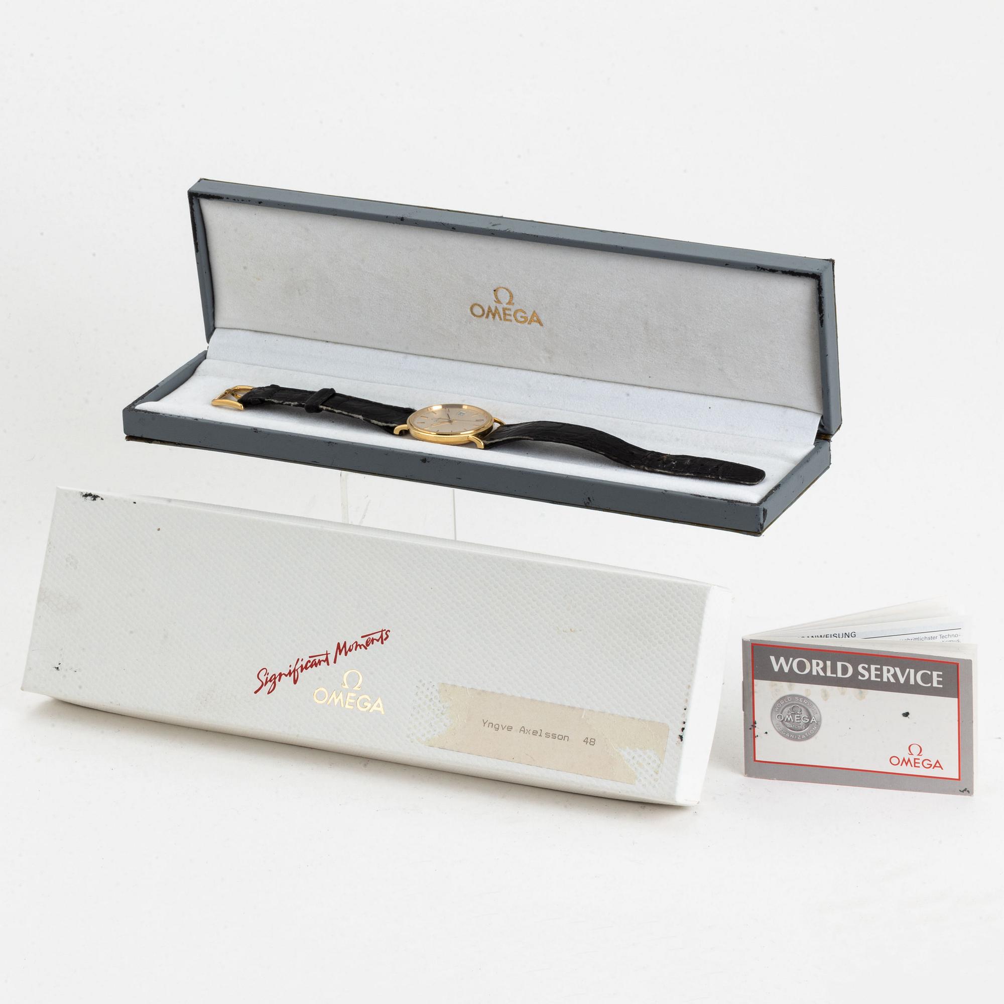 Omega, Jubilee, armbandsur, 34 mm.