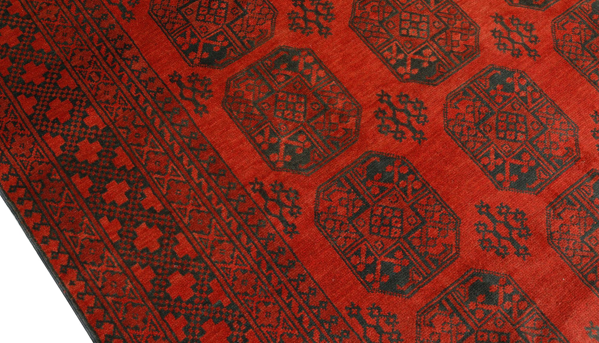 A carpet, Afghan, ca 289 x 210 cm.