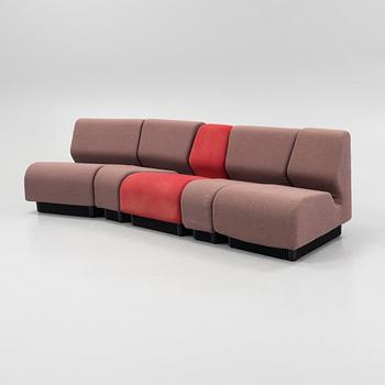 Don Chadwick, a five piece modular sofa, Herman Miller.