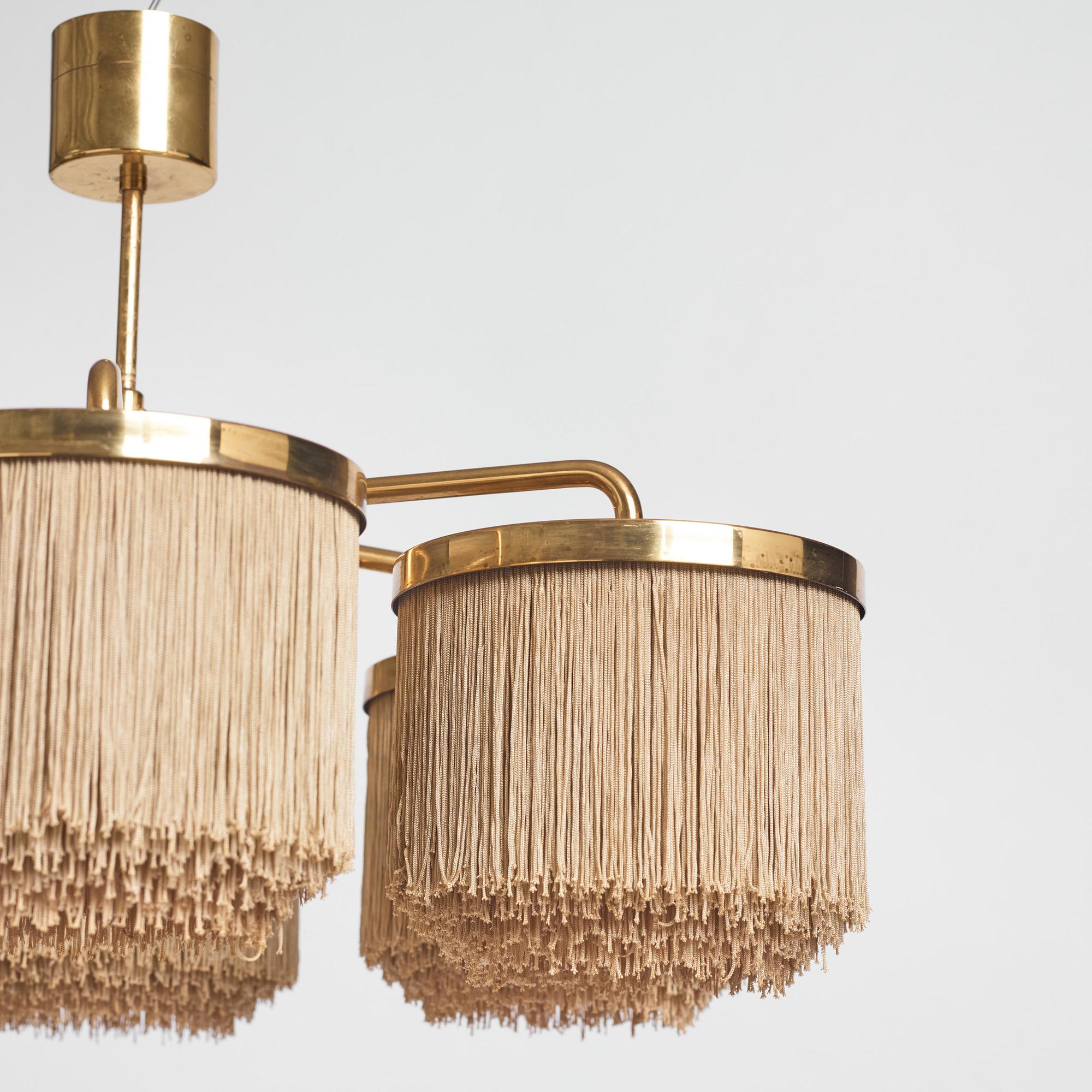 Hans-Agne Jakobsson, a ceiling lamp model "T606/95", Hans-Agne Jakobsson AB, Markaryd 1960s-70s.