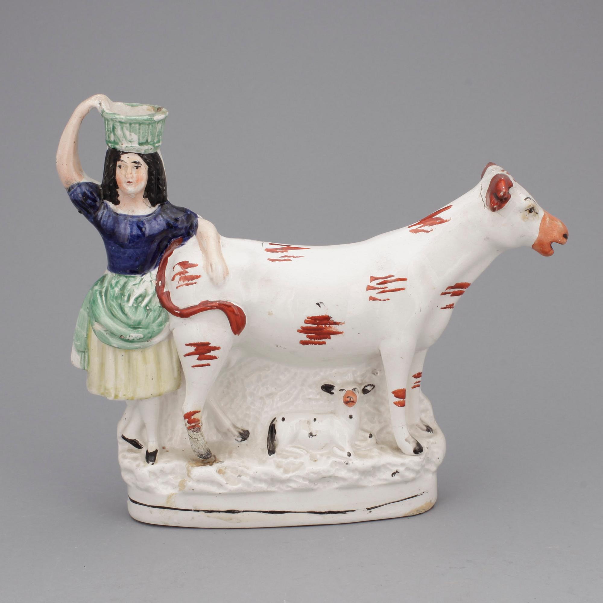 FIGURINER, 4 st. Staffordshire.