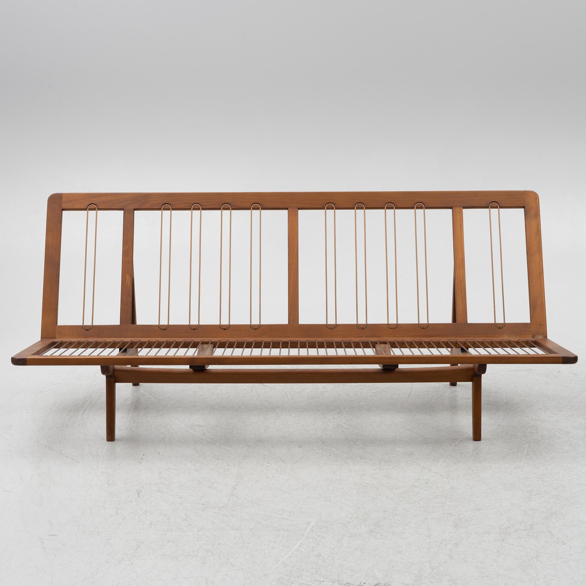 Peter Hvidt & Orla Mølgaard Nielsen, soffa/dagbädd, France & Daverkosen, Danmark 1960-tal.