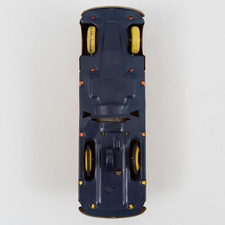 A tinplate "Tokyo bus" toy, Japan, 1930/40-tal.