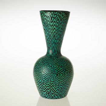 A Paolo Venini 'Murrine' glass vase, Venini, Murano, Italy, 1950's.