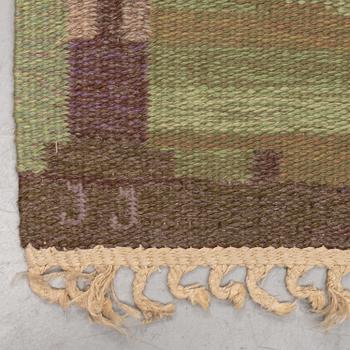 Judith Johansson, a carpet, "Hallandsåsen", flat weave, ca 245,5 x 171 cm, signed JJ.
