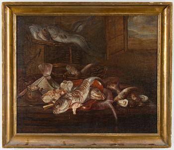 HIERONYMUS FRANCKEN II, folower of, oil on canvas, unsigned.