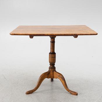 Fällbord, omkring år 1800.