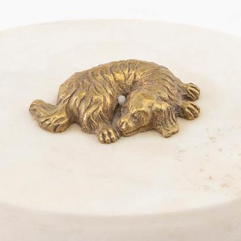 Läsljusstake, empire 1800-tal.