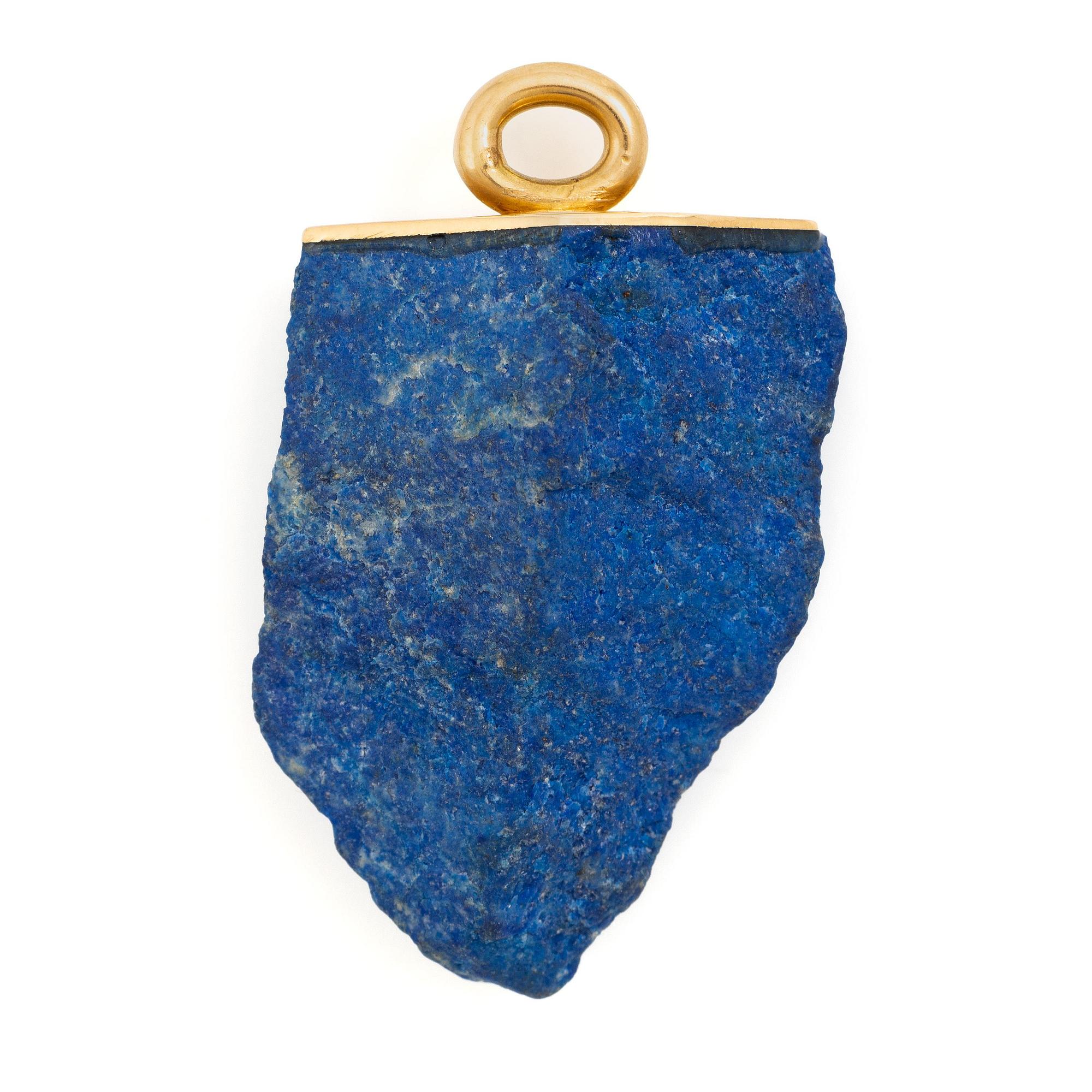 Kristian Nilsson, hänge 18K guld och lapis lazuli.