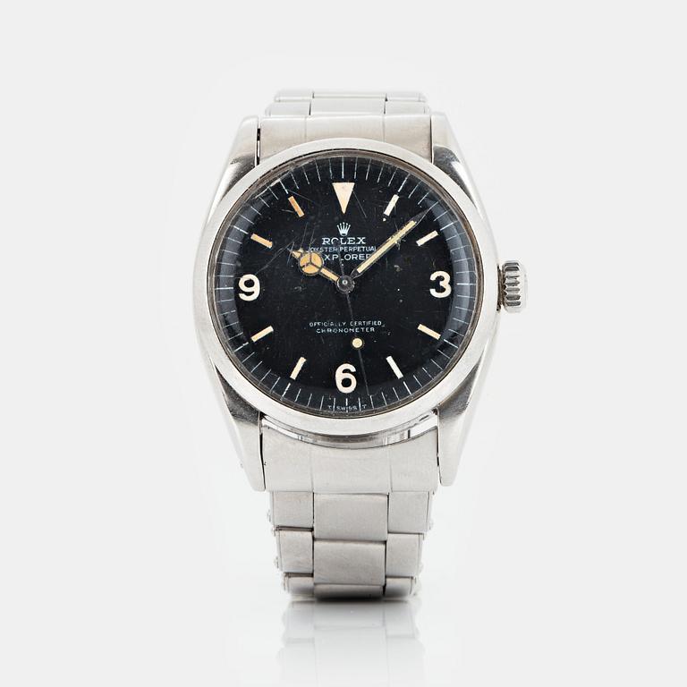 ROLEX, Oyster Perpetual, Explorer (T Swiss T), Chronometer, wristwatch, 36 mm.