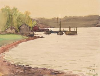 Santeri Salokivi, Vy från Houtskär.