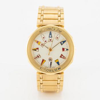 Corum, Admiral’s Cup, armbandsur, 34 mm.
