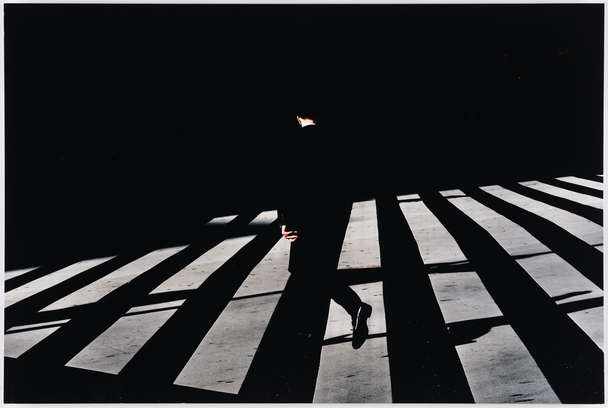 Johan Brink, "Black Crossing Shibuya Tokyo".