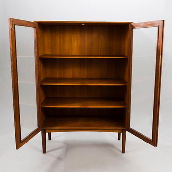 A Finnish display cabinet, 1960:s-70:s, teak.