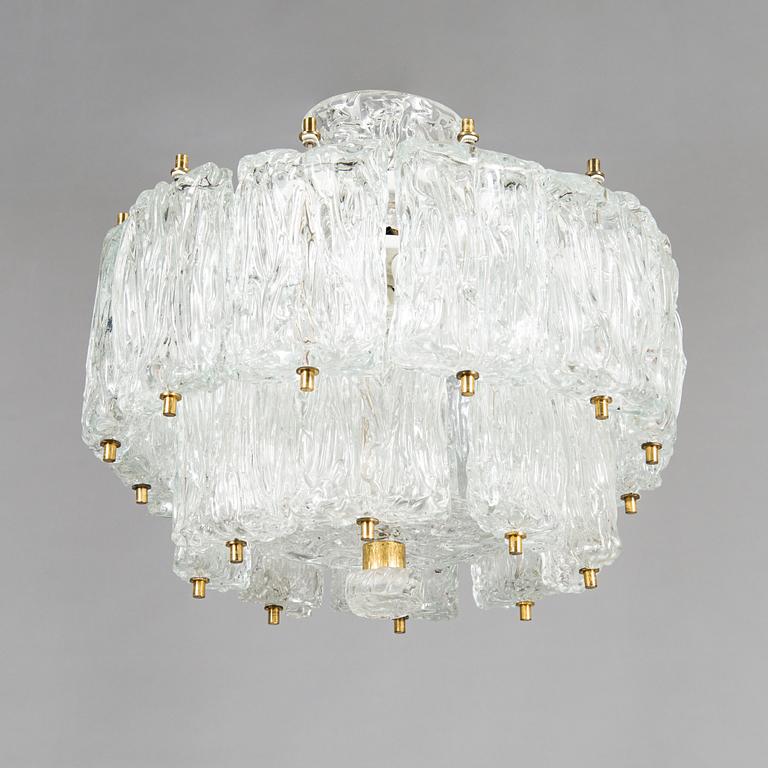 A 1960s/1970s Murano chandelier, Italy.