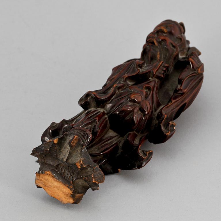 FIGURIN, trä, Kina, 1800/1900-tal.