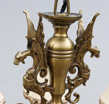 TAKKRONA, barockstil, 1900-talets mitt. Höjd 55 cm.